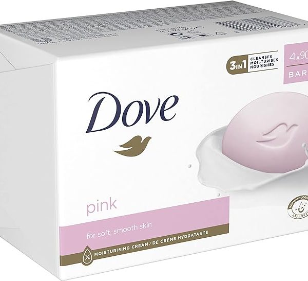 DOVE | 3-in-1 Pink Beauty Cream Bar | 4bars x 90g