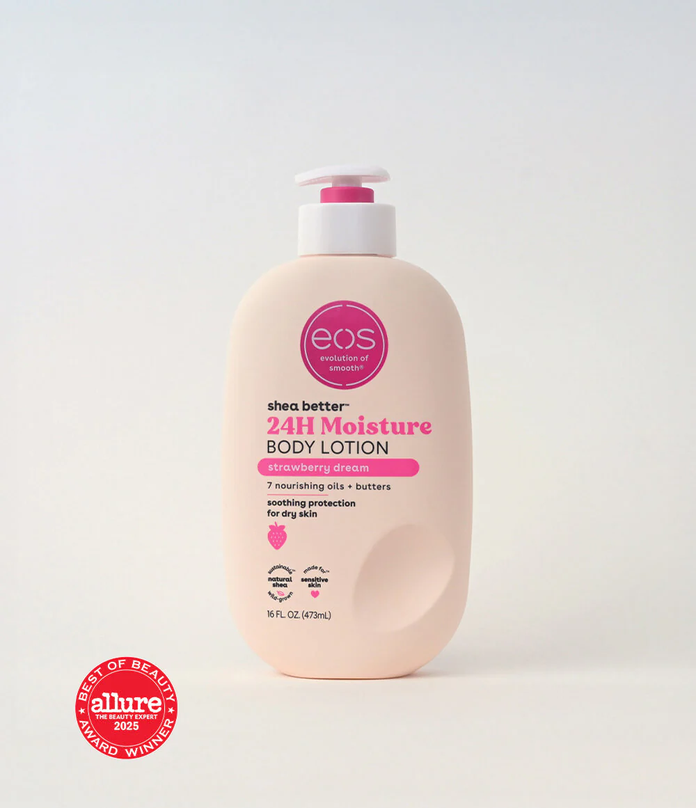 SKN0045_1 EOS | Shea Better Strawbery Dream Body Lotion | 473ml - Image 1