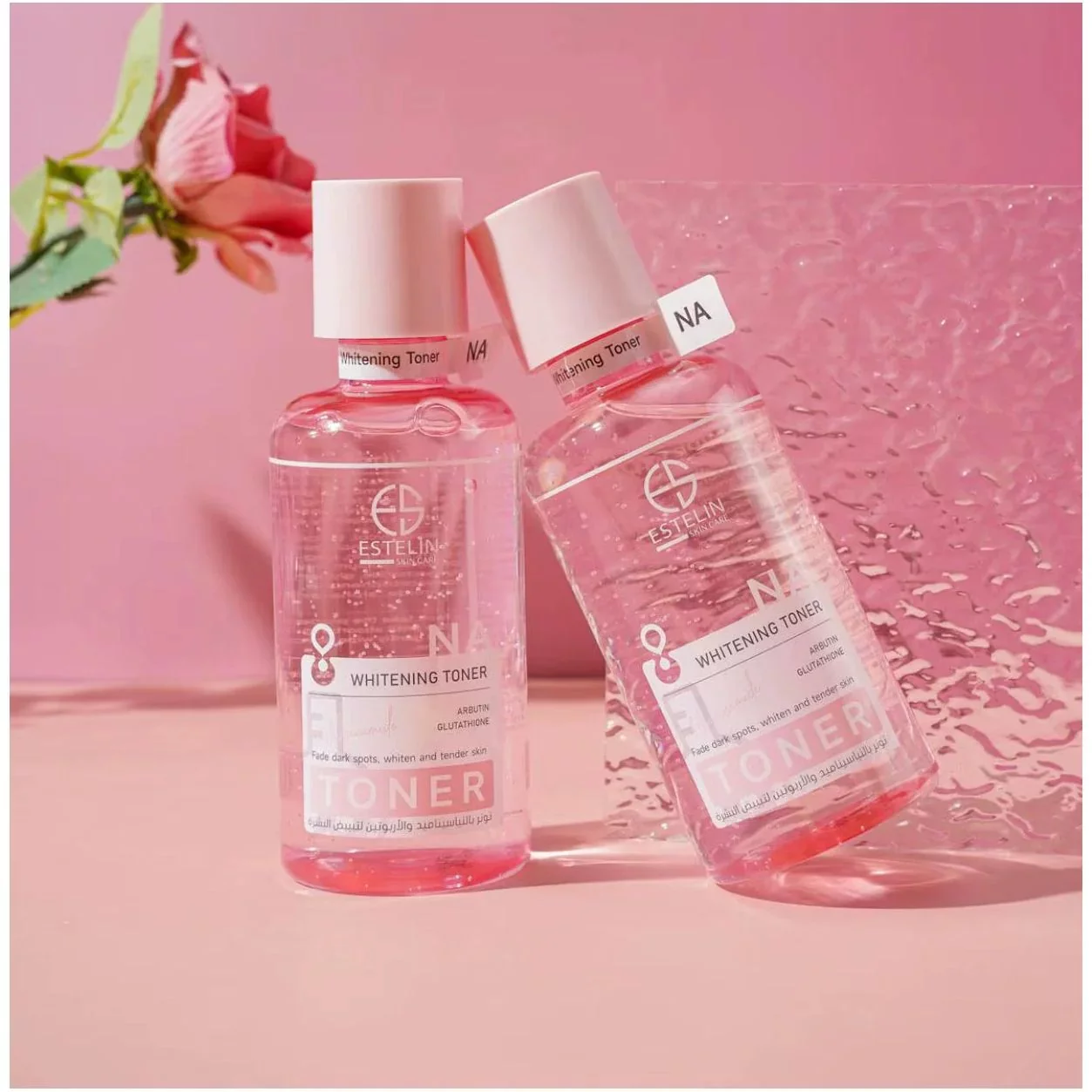 SKN0058 ESTELIN | NA Arbutin Glutathione Whitening Toner | 400ml - Image 1