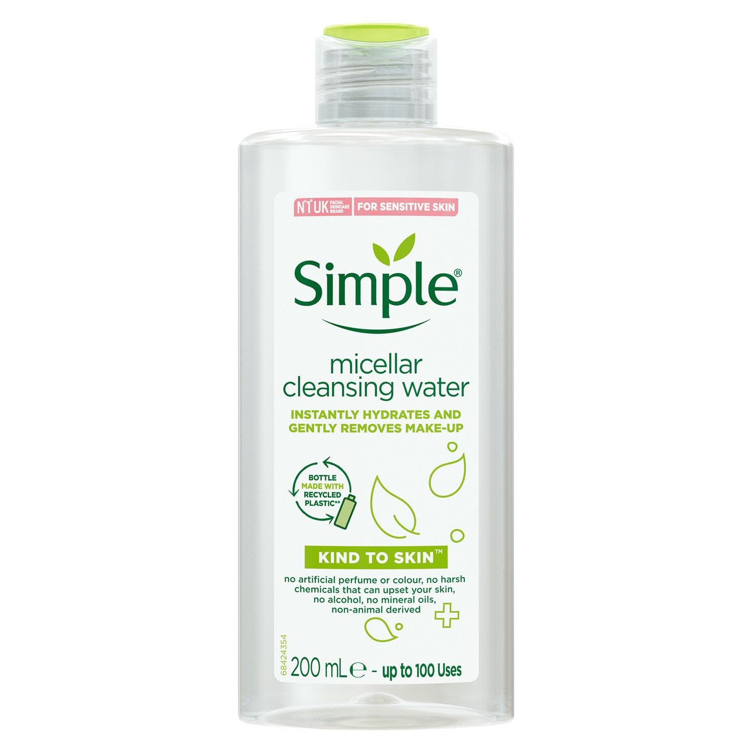SKN0096 SIMPLE | Micellar Water | 200ml - Image 1