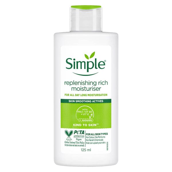 SIMPLE | Replenishing Rich Moisturizer | 125ml