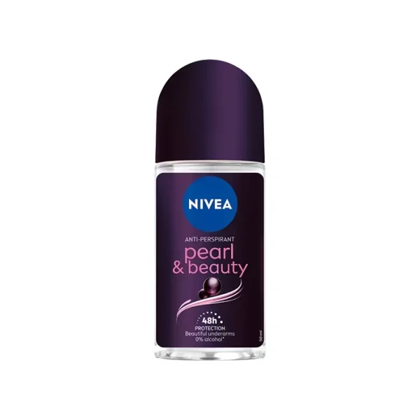 NIVEA | Pearl & Beauty Black Pearl Fine Fragrance Anti-Perspirant Roll-On 48h - 50ml