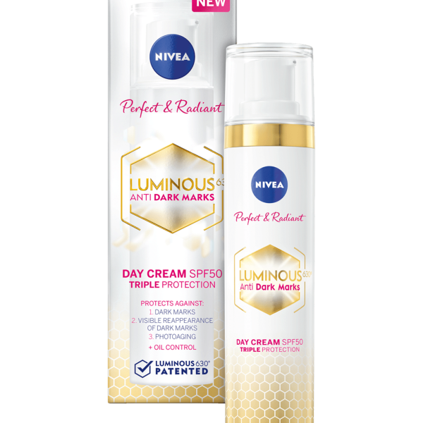 NIVEA | Perfect & Radiant Luminous630 Anti Dark Marks Serum 30ml & Anti Dark Marks Day Cream SPF50