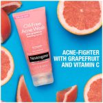 Neutrogena Oil-Free Acne Wash Pink Grapefruit Foaming Scrub - 4.2 oz
